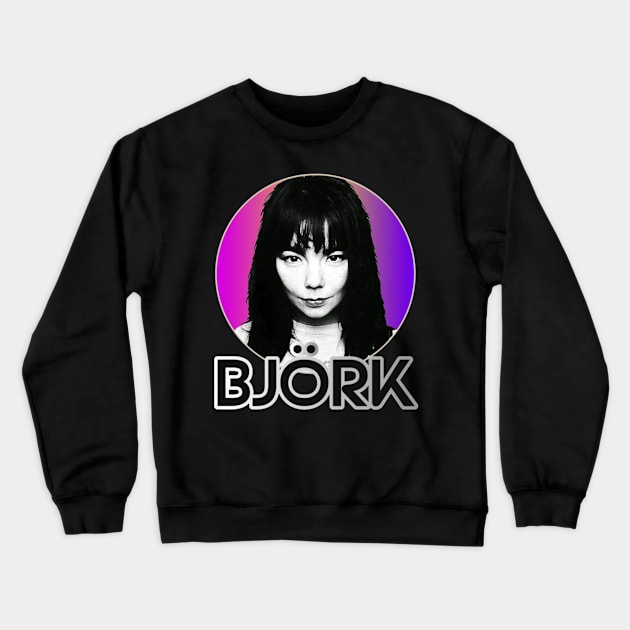 Bewitched by Bjork Crewneck Sweatshirt by Chibi Monster